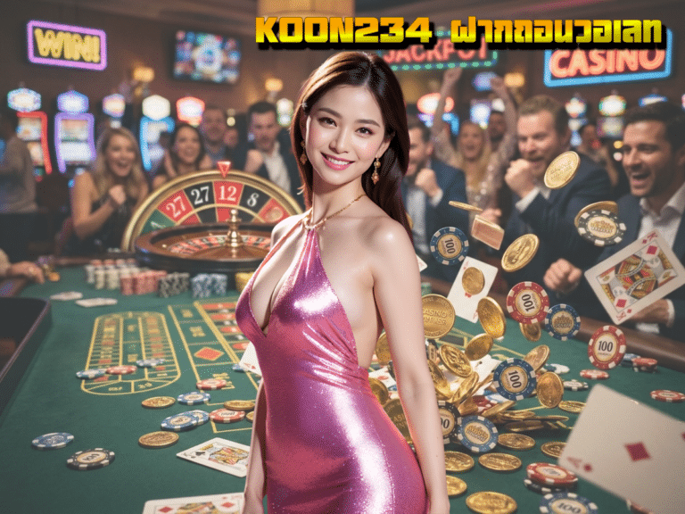 รีวิวเจาะลึก KOON234 ฝากถอนวอเลท สล็อตเว็บตรง แตกหนัก รับโชคได้ทุกที่ทุกเวลา